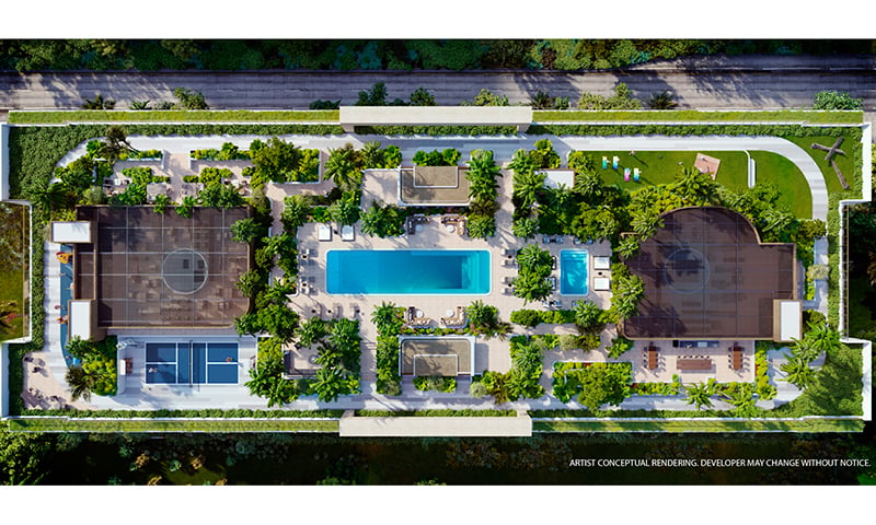 Piscina estilo resort