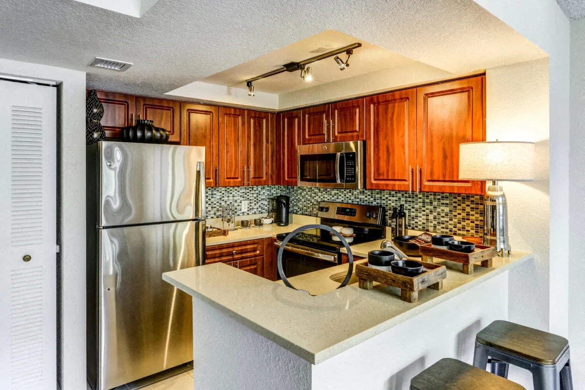 Gables Town Place Model kitchen