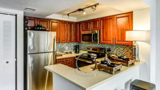 Gables Town Place Model kitchen