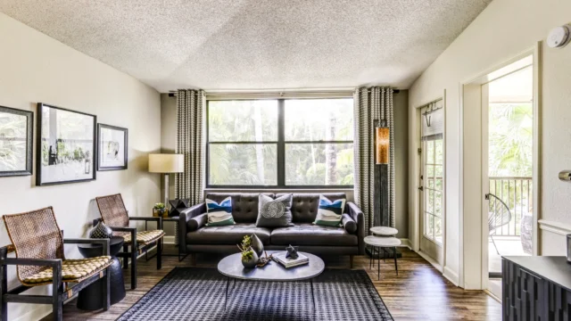 Gables Town Place Model living